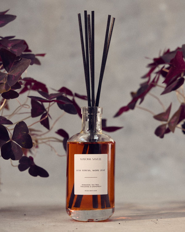 LESS STRESS, MORE ZEST - REED DIFFUSER